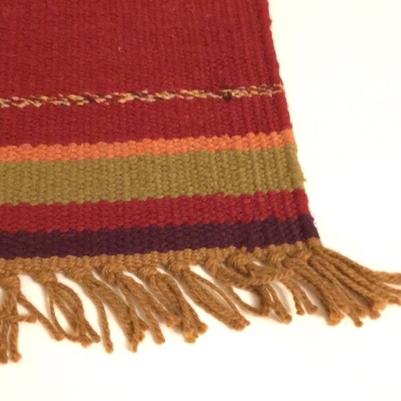 Table place mates set of 4 EUC earth tones BOHO - Picture 5 of 5